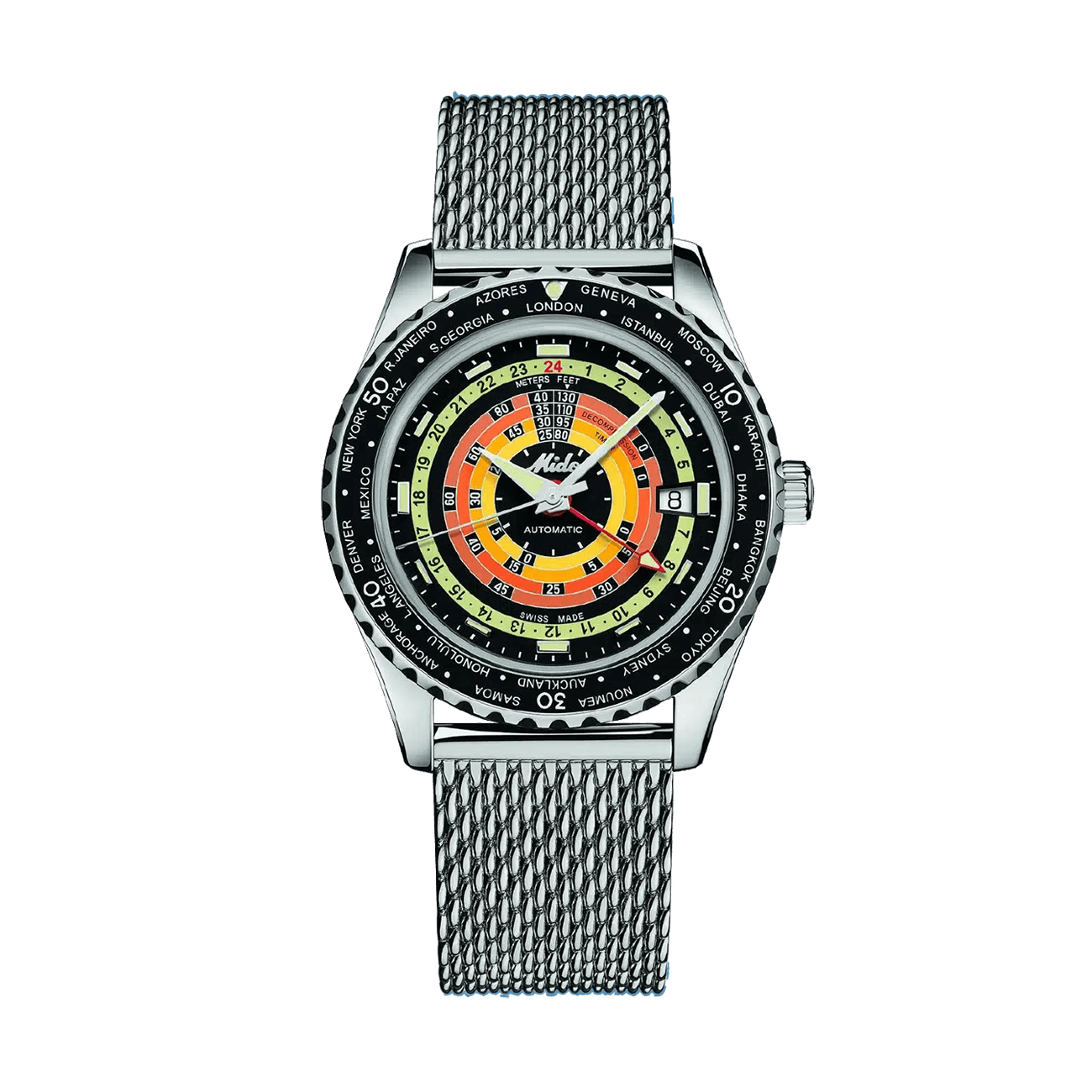 Decompression Worldtimer Automatik Uhr